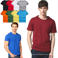 2017 homens por atacado de algodão camisetas moda fitness camisetas